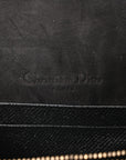 Grained Calfskin Saddle Belt Bag Black