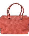 Nappa Intrecciato Brick Tote Pompei