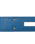 Epsom Birkin 35 Bleu Izmir