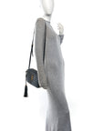 Calfskin Matelasse Monogram Lou Camera Bag Black