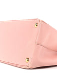 Saffiano Medium Galleria Double Zip Tote Orchidea