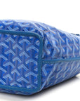 Goyardine Reversible Mini Anjou Sky Blue