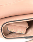 Goatskin Micro Saddle Bag Rose Des Vent