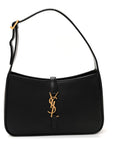 Smooth Calfskin Le 5 A 7 Hobo Black