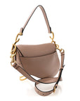 Grained Calfskin Saddle Bag With Strap Fard