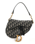Oblique Saddle Bag Blue