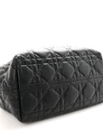 Calfskin Macrocannage Large Toujours Black