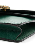 Calfskin Mini Dionysus Shoulder Bag Emerald