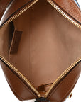 New Denim GG Monogram Dollar Calfskin Mini Ophidia Shoulder Bag Blue Tea Cuir Epilog