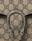 GG Supreme Monogram Small Dionysus Shoulder Bag Black