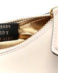 Vitello Grace Matte Nano FNDIgraphy Hobo Charm White Ice