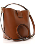 Smooth Calfskin Triomphe Medium Louise Bag Tan