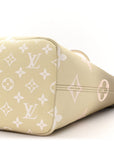 Monogram Giant Spring In The City Neverfull MM Sunset Kaki
