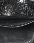 Agneau Arena Le Cagole Mini Purse With Chain Black