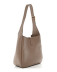 Grained Calfskin Small Le 5 A 7 Soft Hobo Dusty Grey