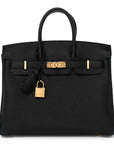 Togo Birkin 25 Black