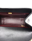 Caviar Quilted Medium Business Affinity Flap Black