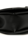 Calfskin Quilted Medium Boy Flap Black