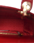 Patent Cannage Mini Lady D1OR Red