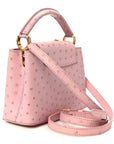 Ostrich Capucines Mini Pink