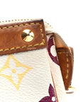 Monogram Multicolor Pochette Accessories White
