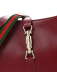Ancora Calfskin Web Medium Jackie 1961 Hobo Rosso