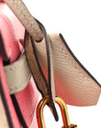 Epsom Bi-Color Horseshoe Kelly Sellier 25 Rose Azalee Craie