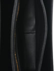 Shiny Calfskin Medium Triomphe Black