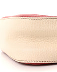 Dollar Calfskin Small Soho Disco Bag Hibiscus Red Mystic White Blue