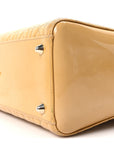 Patent Cannage Large Lady D1OR Beige