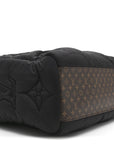 Econyl Monogram Pillow Giant Onthego MM Black