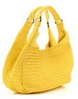 Nappa Intrecciato Medium Campana Buttercup