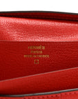 Shiny Alligator Bearn Wallet Geranium
