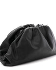 Smooth Butter Calf The Pouch Oversized Clutch Black