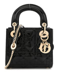 Patent Cannage Mini Lady D1OR Black