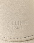 Supple Calfskin Cuir Triomphe Heloise Shoulder Bag White