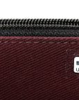 Caviar Quilted Business Affinity Clutch With Chain Black