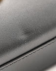 Grain De Poudre Medium Classic Monogram Kate Tassel Satchel Black
