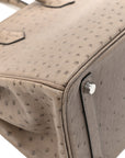 Ostrich Birkin 30 Mousse