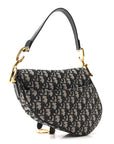 Oblique Saddle Bag Blue
