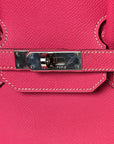 Epsom Candy Birkin 35 Rose Tyrien Tosca