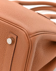 Togo Swift Officier Birkin 30 Gold Ambre