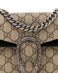GG Supreme Monogram Mini Dionysus Shoulder Bag Black