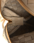 Suede Intrecciato Small Loop Camera Bag Sand