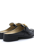 Glossy Calfskin Monsieur Loafers 37 Black