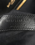 Lambskin Quilted Monogram Kate 99 Black