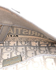 Oblique Slim Saddle Pouch Grey