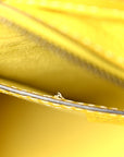 Drummed Calfskin Nano Luggage Citron