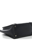 Smooth Calfskin Micro Luggage Navy Blue