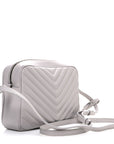 Calfskin Matelasse Monogram Lou Camera Bag Granite